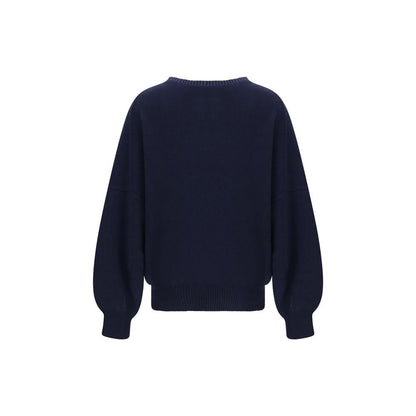 Khaite Blue Cashmere Sweater