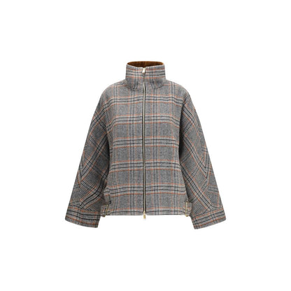 Darkpark Gray Wool Oves Aries Bomber