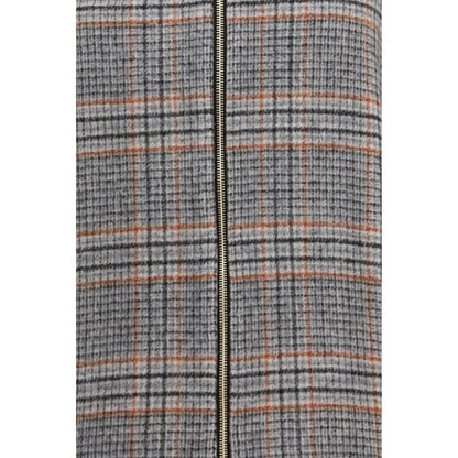 Darkpark Gray Wool Oves Aries Bomber