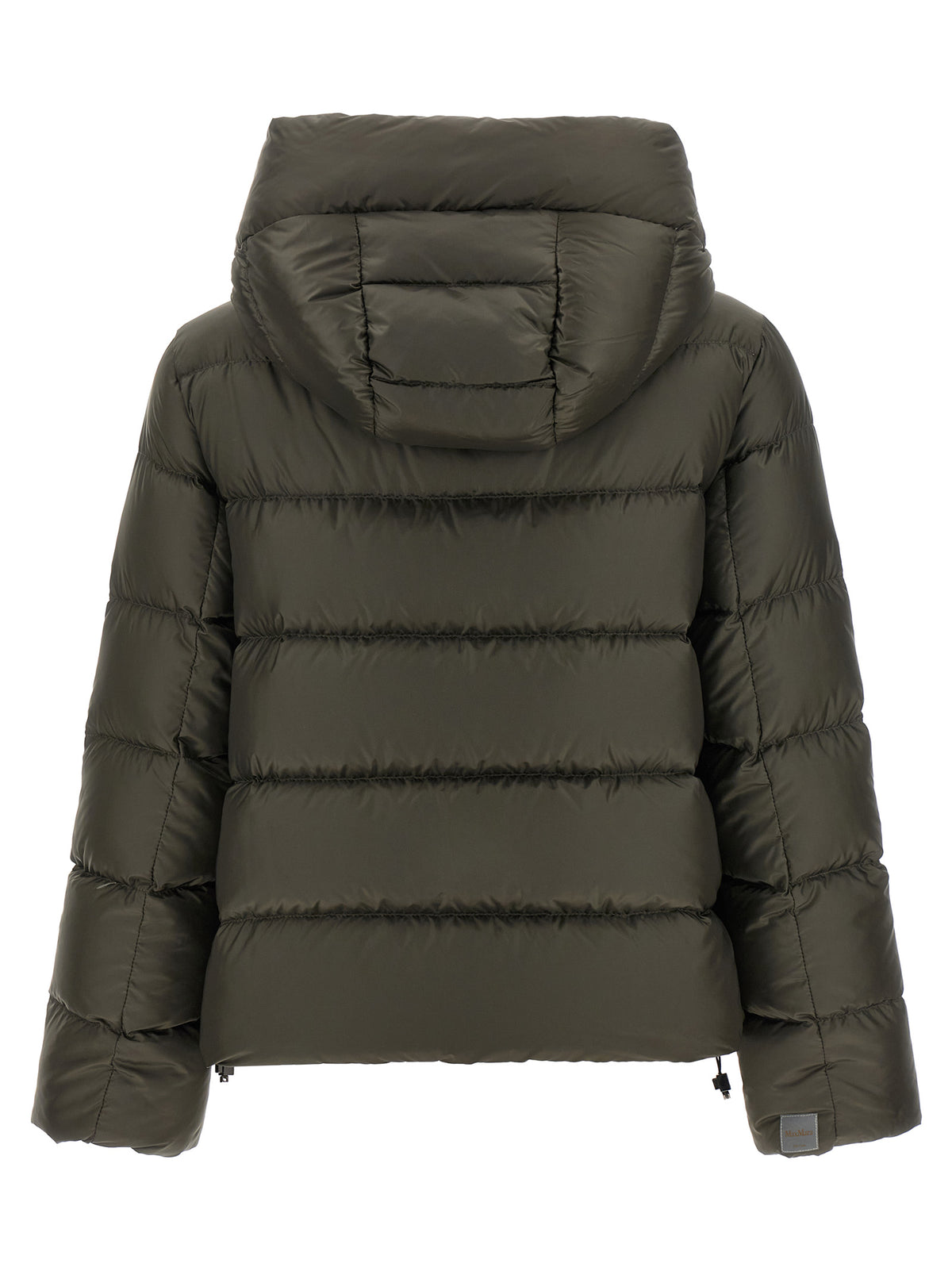 Max Mara Bicolor Polyester Full-Length Jacket