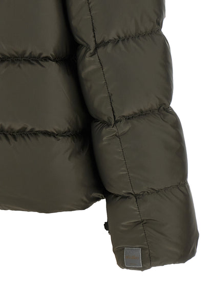 Max Mara Bicolor Polyester Full-Length Jacket