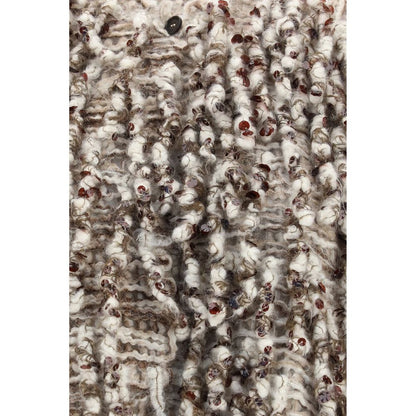 Brunello Cucinelli White Mohair Cardigan