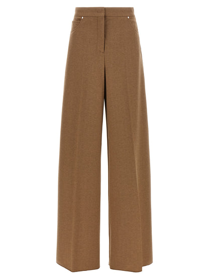 Max Mara Brown Triacetate Casual Pants