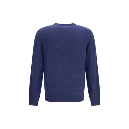 Aragona Cashmere Blue Cashmere Sweater