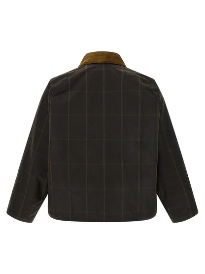 Barbour Brown Cotton Full-Length Jacket