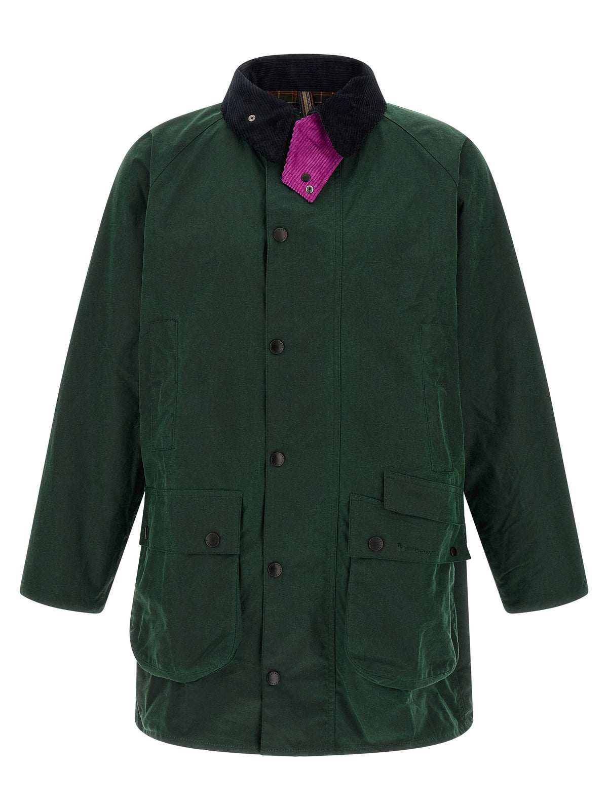 Barbour Bicolor Cotton Full-Length Jacket