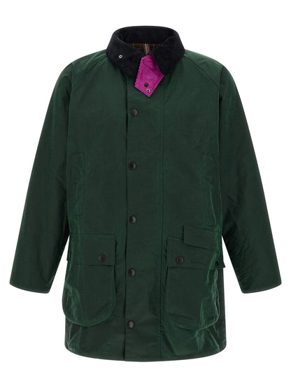 Barbour Bicolor Cotton Full-Length Jacket