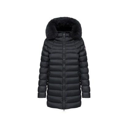 Colmar Originals Black Polyamide Full-Length Jacket