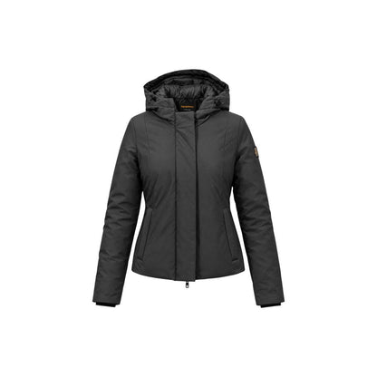 Refrigiwear Black Polyester Full-Length Jacket
