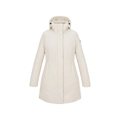 Refrigiwear Cream Polyester Full-Length Jacket