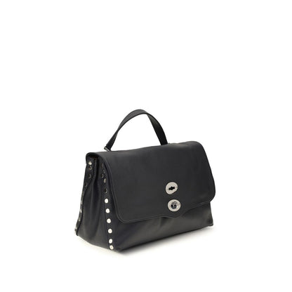 Zanellato Blue Calf Leather Bos Taurus Handbag