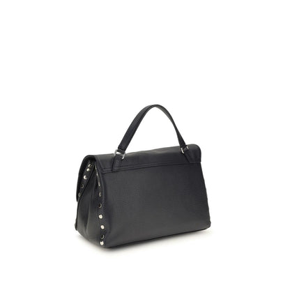 Zanellato Blue Calf Leather Bos Taurus Handbag