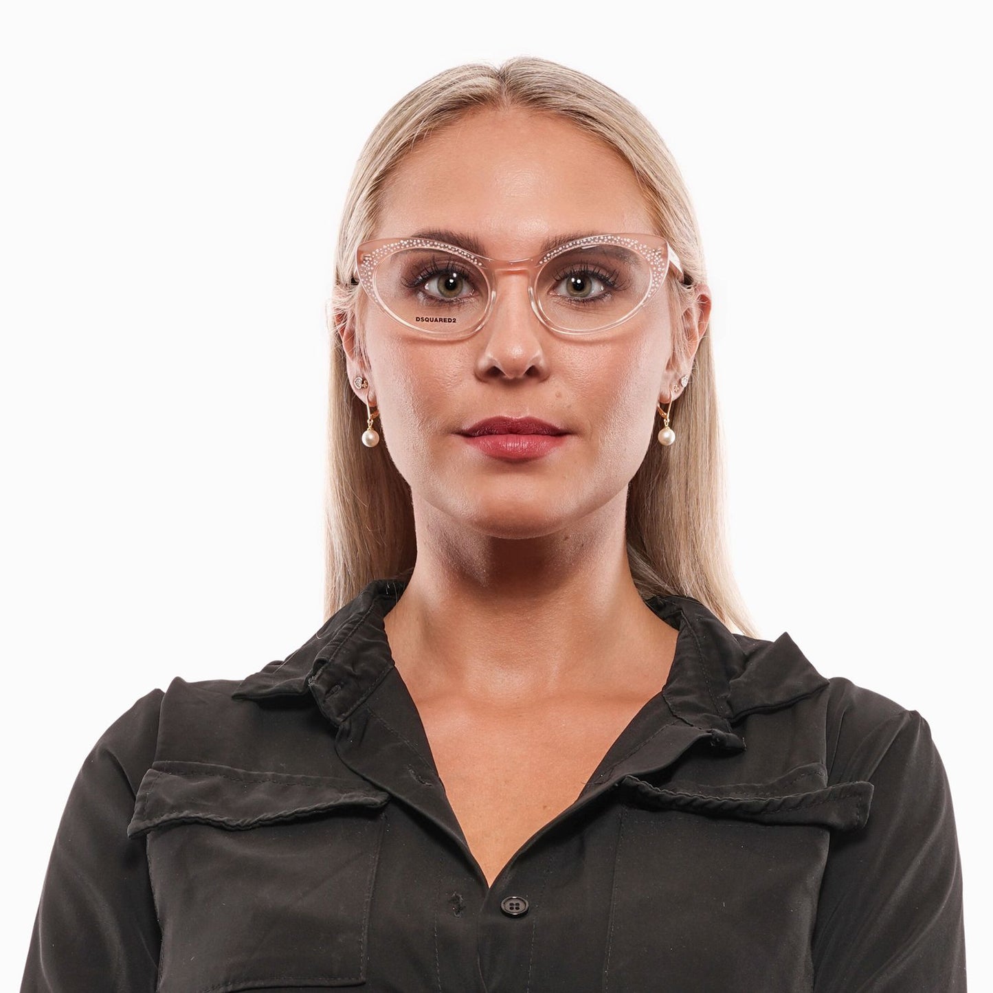 Dsquared² DQ5224 54073-1-FBB-53 Pink Women Frames