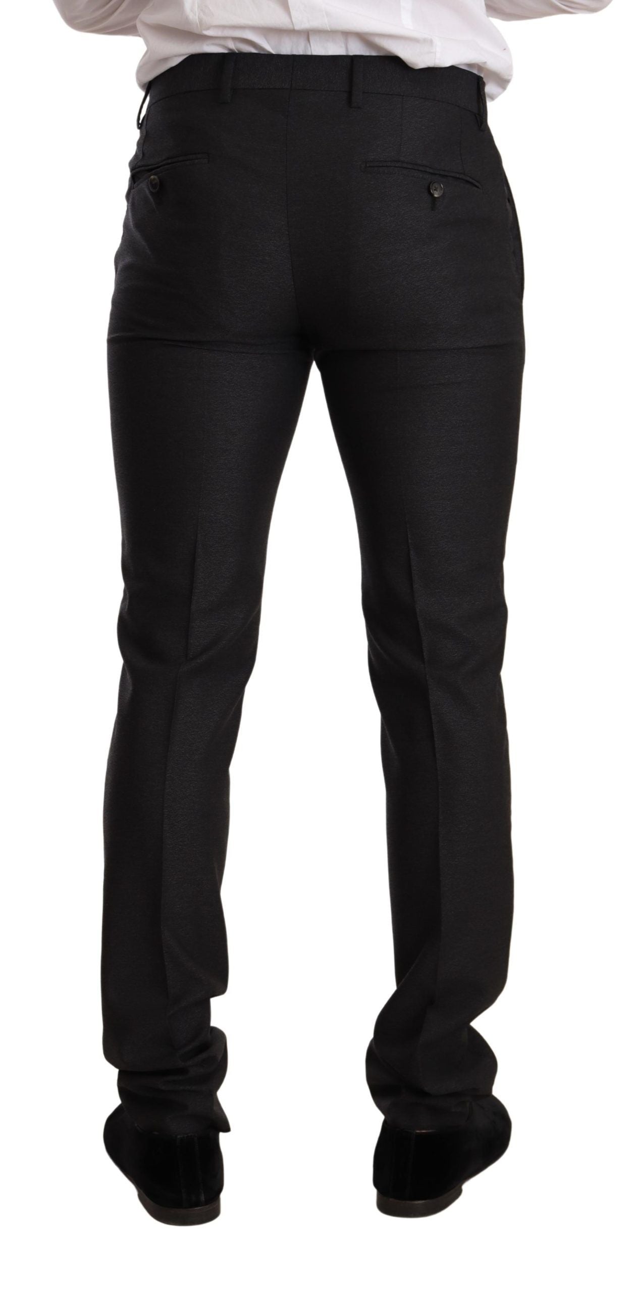 Dolce & Gabbana Men's Gray Wool MARTINI Slim Fit Set Suit