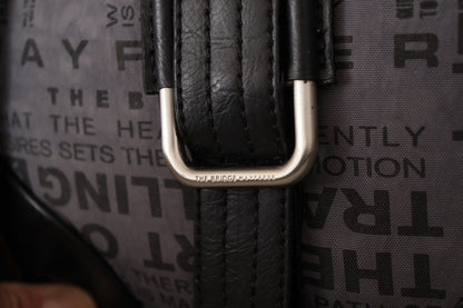 Wayfarer Gray Printed Logo Shoulder Crossbody Purse Bag