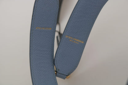 Blue Leather Handbag Accessory Shoulder Strap