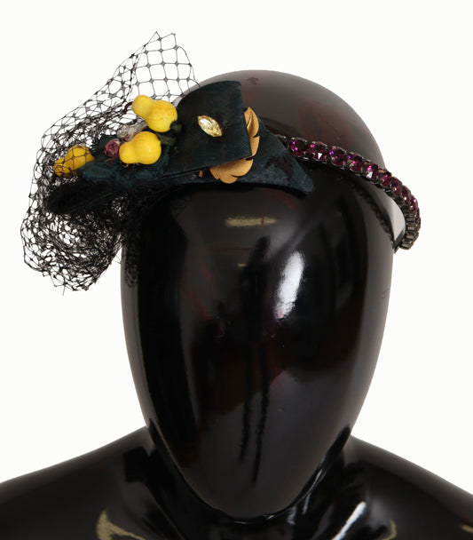 Purple Crystal Diadem Headband Lemons Sicily Tiara