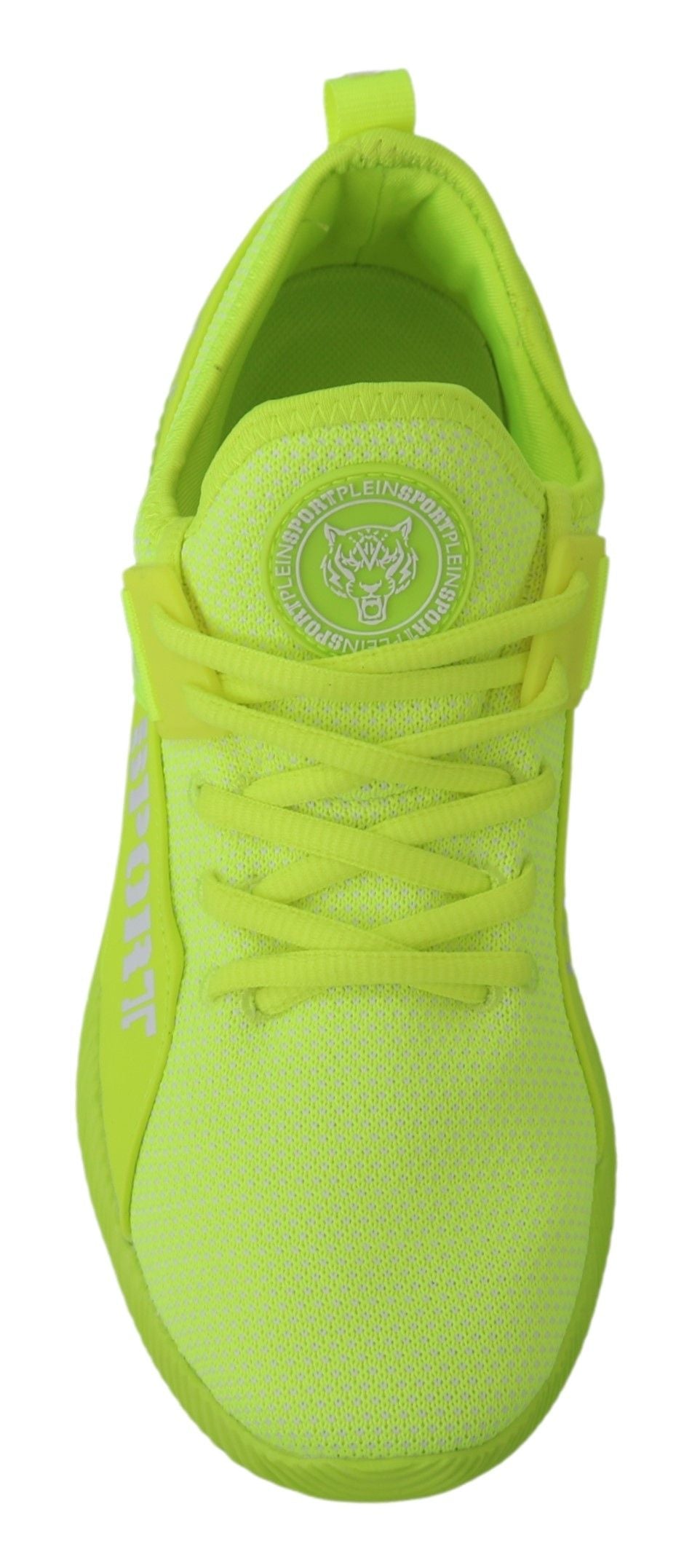 Plein Sport Men's Athletic Polyester & Rubber Sneakers - Yellow