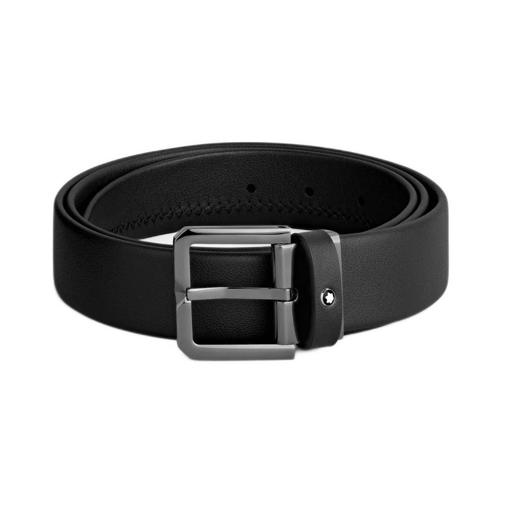 Montblanc Square Pin Buckle Belt Mens 199648