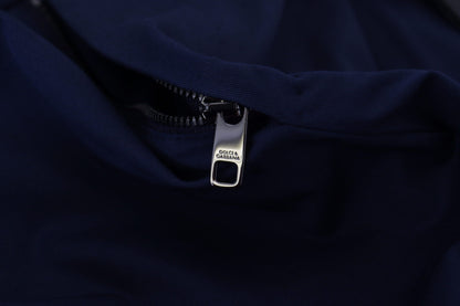 Dolce & Gabbana Men's Blue Chinos Cotton Stretch Casual Shorts