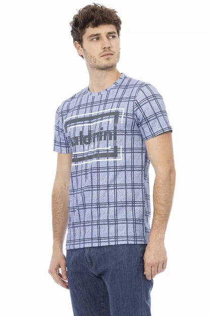 Baldinini Trend Men's Light-blue Cotton T-Shirt