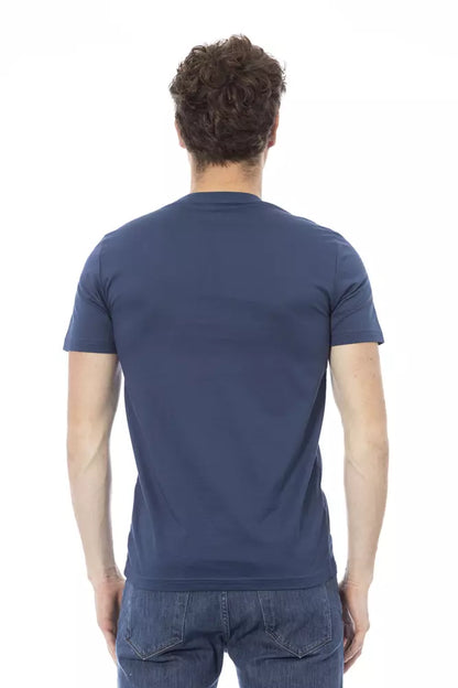 Baldinini Trend Men's Blue Cotton T-Shirt