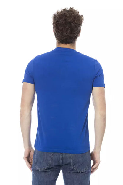 Baldinini Trend Men's Blue Cotton T-Shirt