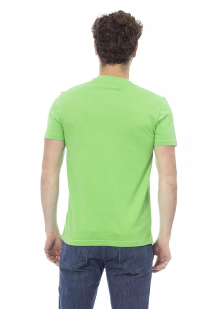 Baldinini Trend Men's Green Cotton T-Shirt
