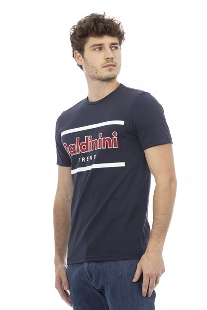 Baldinini Trend Men's Blue Cotton T-Shirt