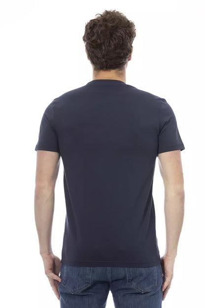 Baldinini Trend Men's Blue Cotton T-Shirt