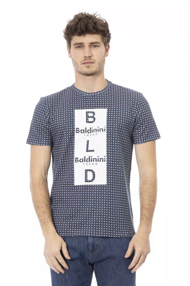 Baldinini Trend Men's Gray Cotton T-Shirt