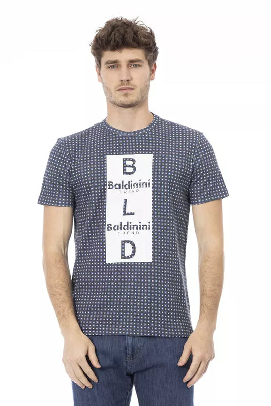 Baldinini Trend Men's Gray Cotton T-Shirt
