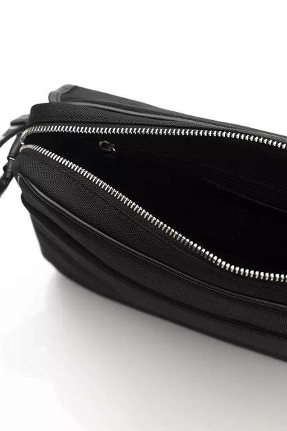 Cerruti 1881 Men's Black Nylon Messenger Bag