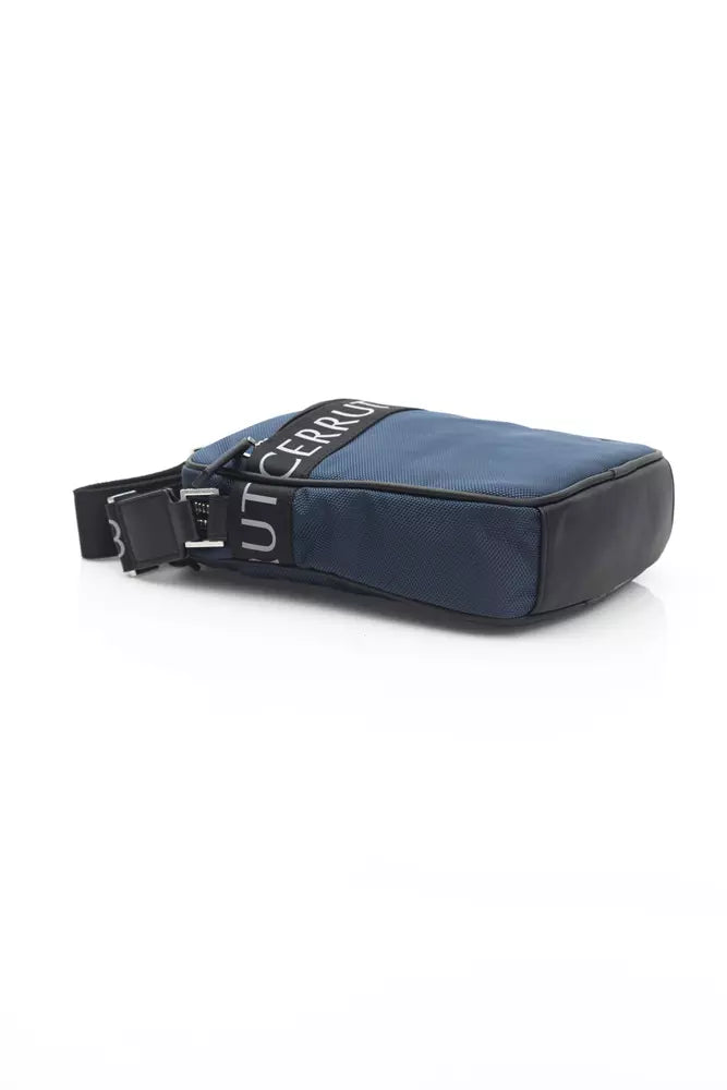 Cerruti 1881 Men's Blue Nylon Messenger Bag