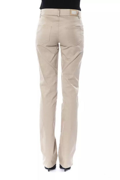 Beige Byblos Women's Cotton Pants