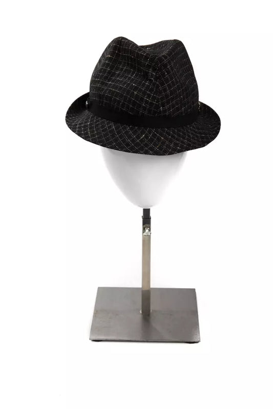 Byblos Women's Black Polyamide Fedora Hat