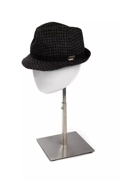 Byblos Women's Black Polyamide Fedora Hat