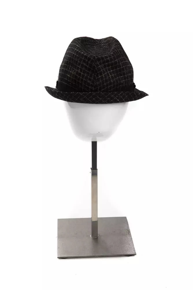 Byblos Women's Black Polyamide Fedora Hat