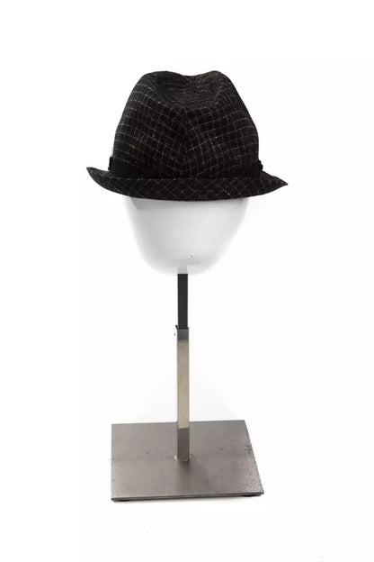 Byblos Women's Black Polyamide Fedora Hat