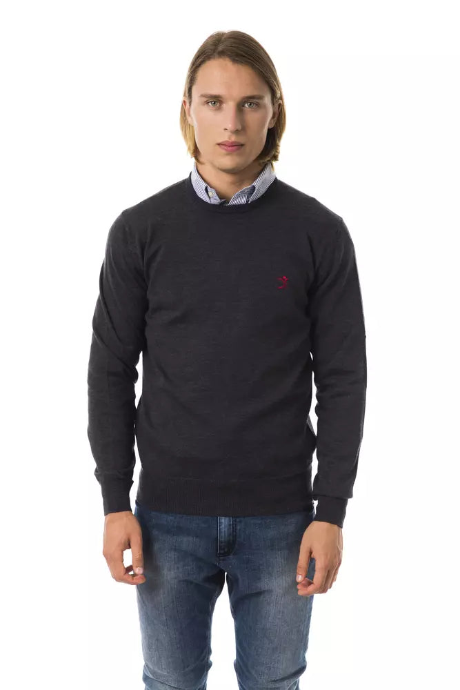 Anthracite Grey Men's Crewneck Sweater