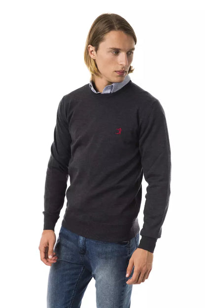 Anthracite Grey Men's Crewneck Sweater