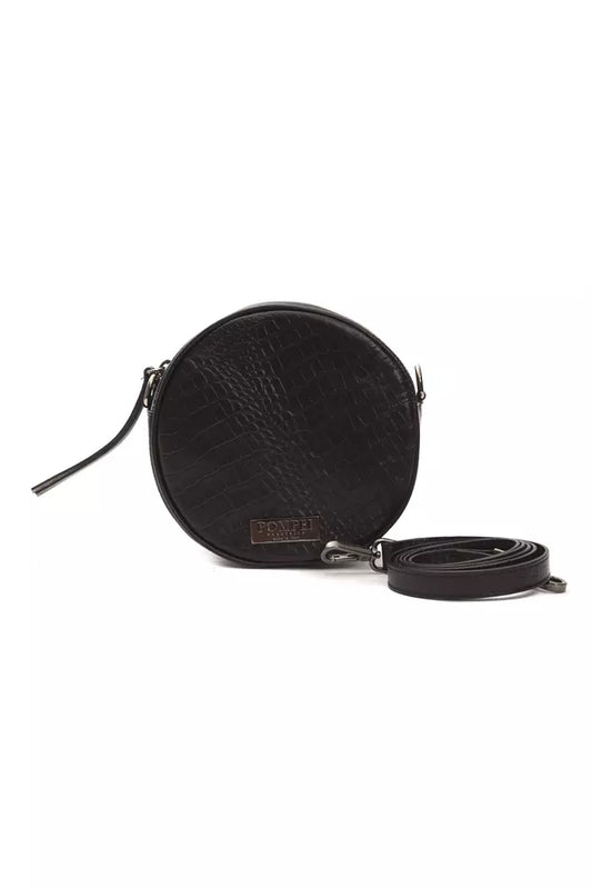 Pompei Donatella Black Crossbody Bag