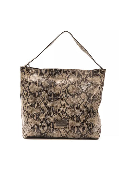 Pompei Donatella Tortora Taupe Shoulder Bag