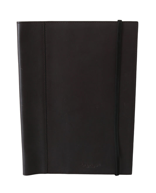 A.G. Spalding & Bros. Black Leather Bifold Travel Holder Logo Wallet