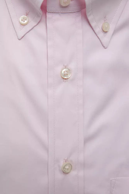 Robert Friedman Men's Pink Cotton Shirt