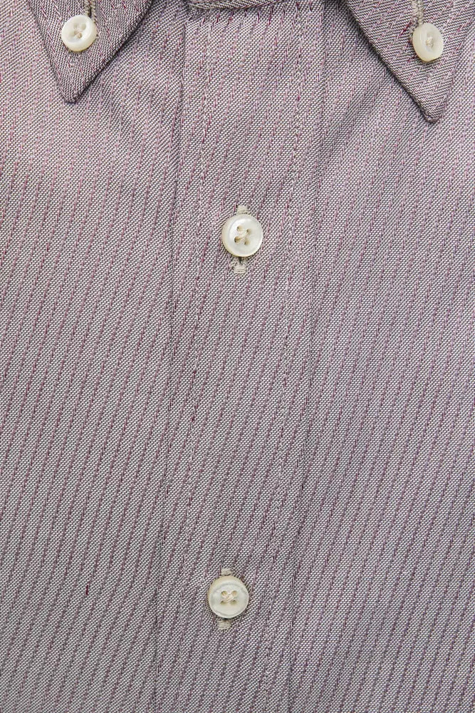Robert Friedman Men's Beige Cotton Shirt