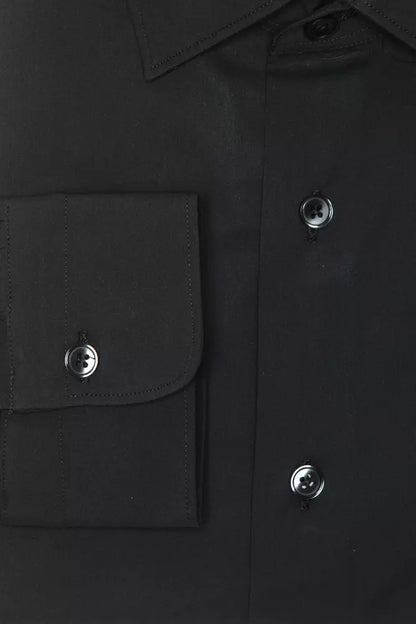 Robert Friedman Men's Grey Cotton Shirt