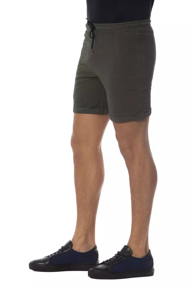 Military Green Verri Men's Casual Shorts