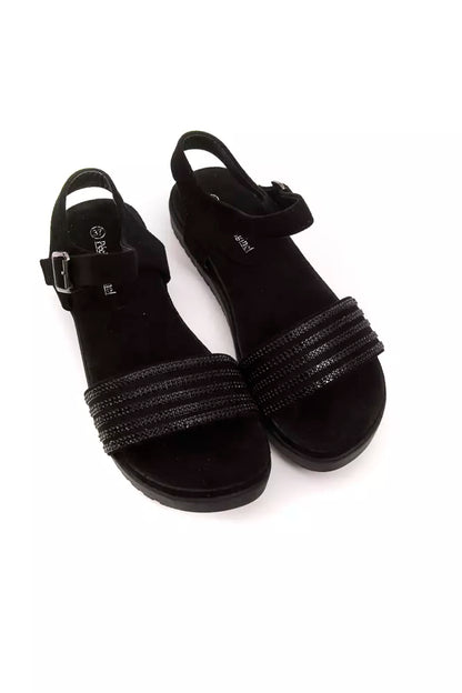Péché Originel Women's Black Low Sandal