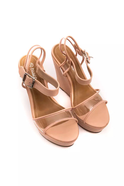 Péché Originel Women's Beige Polyurethane Sandal